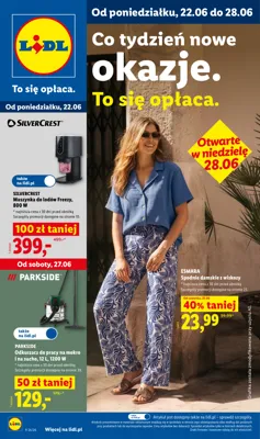 Lidl gazetka - od 22/06/2026 do 28/06/2026