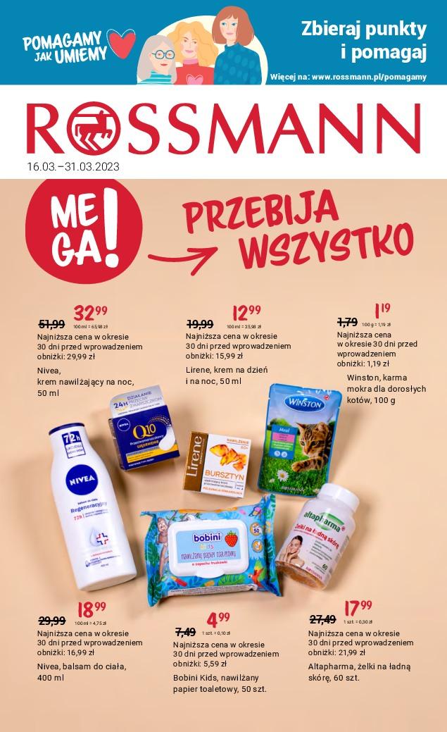 Gazetka promocyjna Rossmann str. 1